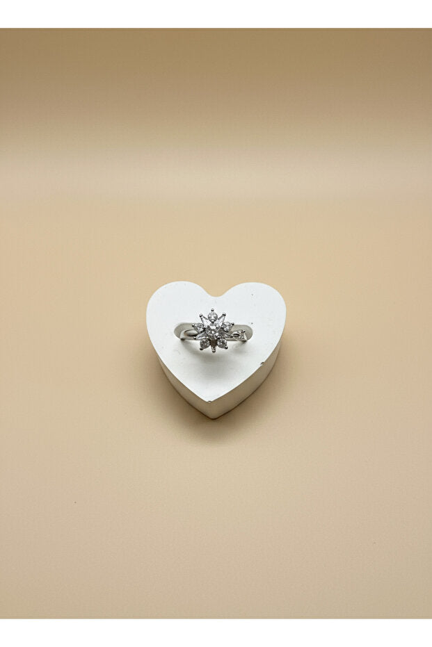 So Steady™ Anksiyete Lotus Yüzüğü  (ÇELİK)